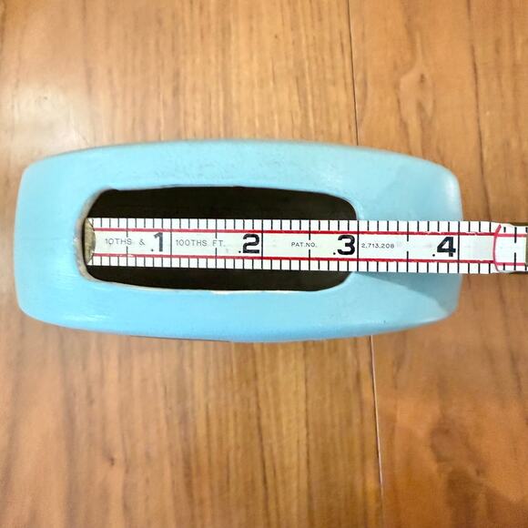 Vintage Handmade Southwest Pottery Vase Desert Cactus Adobe House Mountains 1993 - Picture 10 of 10